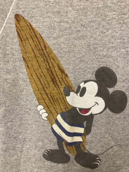 SEA（シー）SEA (シー) ミッキーマウスプリントスウェット グレー サイズ:Fの古着・服飾アイテム
