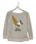 SEA（シー）の古着「ミッキーマウスプリントスウェット」｜グレー