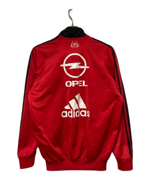 adidas（アディダス）adidas (アディダス) ACミラン / トラックジャケット レッド×ブラック サイズ:Sの古着・服飾アイテム