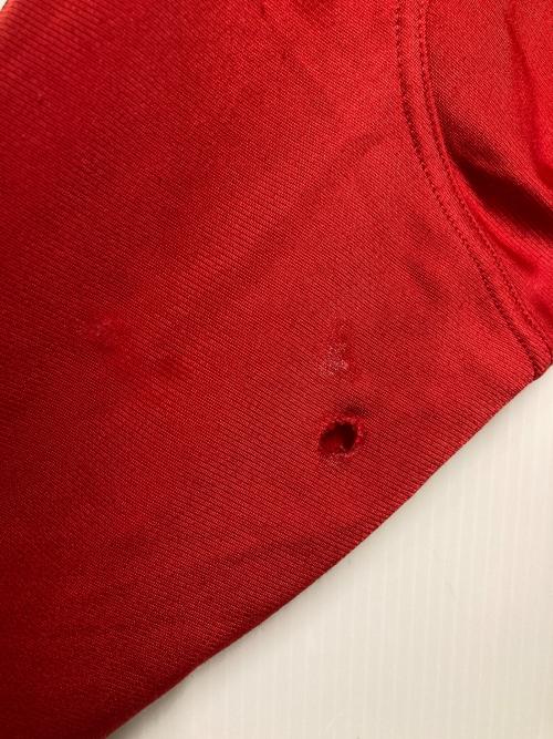 adidas（アディダス）adidas (アディダス) ACミラン / トラックジャケット レッド×ブラック サイズ:Sの古着・服飾アイテム