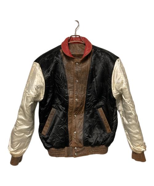 JEFF HAMILTON（ジェフハミルトン）JEFF HAMILTON (ジェフハミルトン) 49ERS アワードジャケット ブラウン サイズ:Mの古着・服飾アイテム