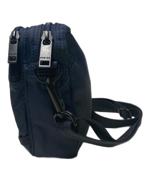 PORTER（ポーター）PORTER (ポーター) ナイロンショルダーバッグ ネイビーの古着・服飾アイテム
