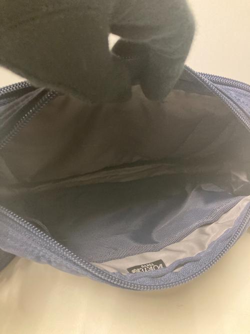 PORTER（ポーター）PORTER (ポーター) ナイロンショルダーバッグ ネイビーの古着・服飾アイテム