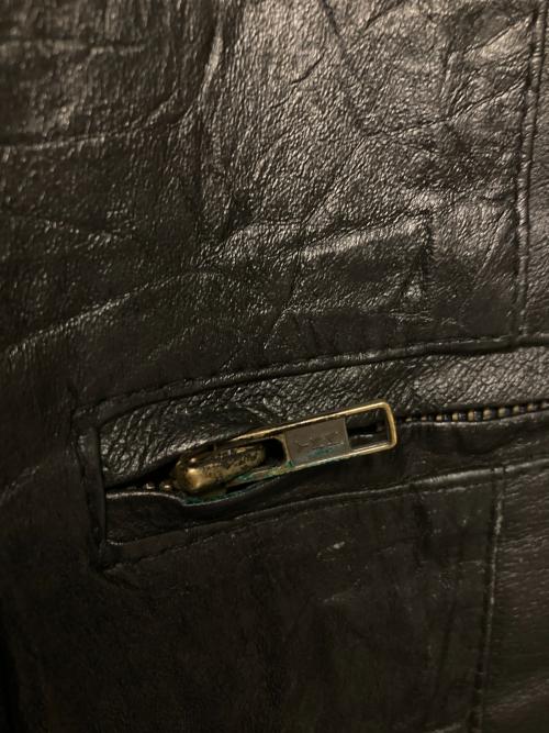 HARLEY-DAVIDSON（ハーレーダビッドソン）HARLEY-DAVIDSON (ハーレーダビッドソン) レザージャケット ブラック サイズ:42の古着・服飾アイテム