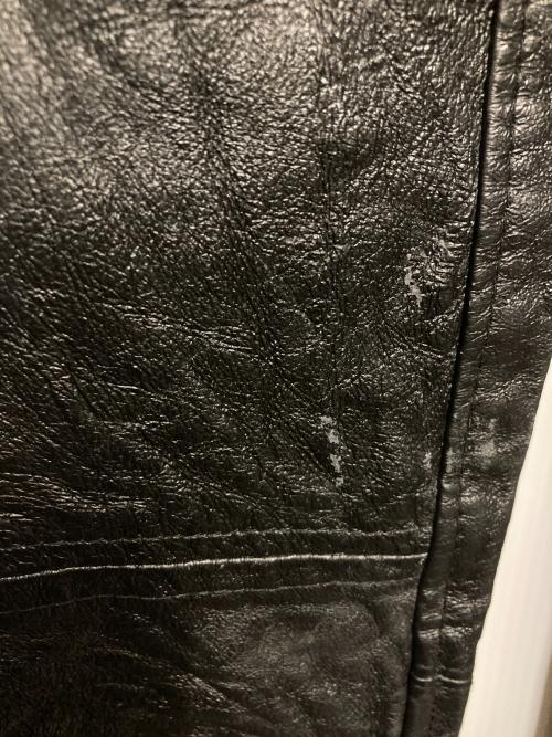 HARLEY-DAVIDSON（ハーレーダビッドソン）HARLEY-DAVIDSON (ハーレーダビッドソン) レザージャケット ブラック サイズ:42の古着・服飾アイテム