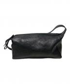 ear PAPILLONNERイアパピヨネ）の古着「ボックスミニショルダーバッグ」｜ブラック