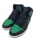 NIKEナイキ）の古着「AIR JORDAN1 RETRO HIGH OG」｜ブラック×グリーン