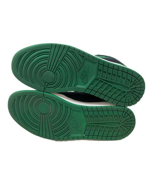 NIKE（ナイキ）NIKE (ナイキ) AIR JORDAN1 RETRO HIGH OG ブラック×グリーン サイズ:US10の古着・服飾アイテム