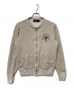 RRLダブルアールエル）の古着「スウェットジップジャケット」｜グレー