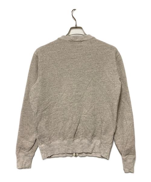 RRL（ダブルアールエル）RRL (ダブルアールエル) スウェットジップジャケット グレー サイズ:XSの古着・服飾アイテム