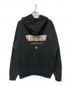 vault roomボルトルーム）の古着「IBRAHIM HOODIE / プルオーバーパーカー」｜ブラック