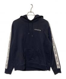 COACH（コーチ）の古着「エッセンシャルプルオーバーパーカー」｜ネイビー