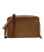 MICHAEL KORSマイケル・コース）の古着「レザーショルダーバッグ」｜ブラウン