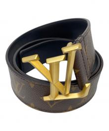 LOUIS VUITTON（ルイ ヴィトン）の古着「サンチュールLVピラミッド」｜ブラウン