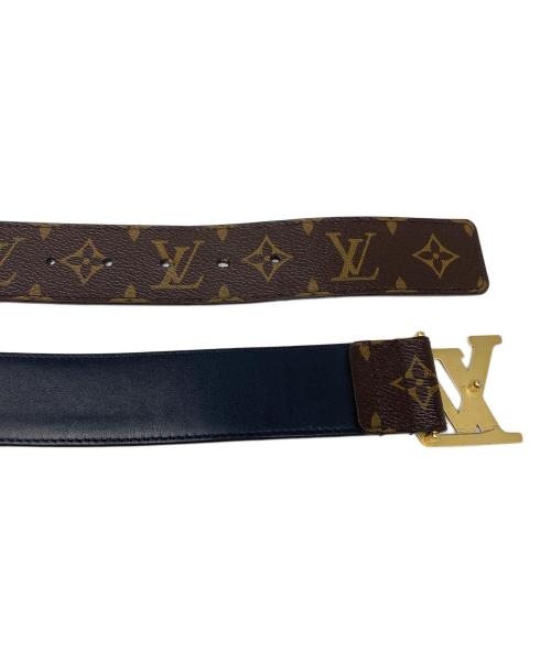 LOUIS VUITTON（ルイ ヴィトン）LOUIS VUITTON (ルイ ヴィトン) サンチュールLVピラミッド ブラウン サイズ:85/34の古着・服飾アイテム
