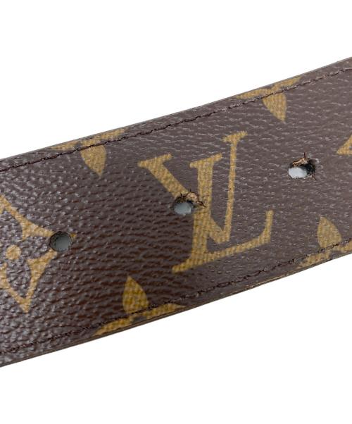 LOUIS VUITTON（ルイ ヴィトン）LOUIS VUITTON (ルイ ヴィトン) サンチュールLVピラミッド ブラウン サイズ:85/34の古着・服飾アイテム
