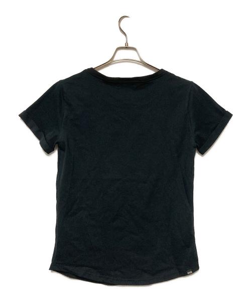 Hysteric Glamour（ヒステリックグラマー）Hysteric Glamour (ヒステリックグラマー) LIVING IN THE RAINBOW Tシャツ ブラック サイズ:Fの古着・服飾アイテム