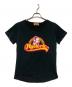 Hysteric Glamour（ヒステリックグラマー）の古着「LIVING IN THE RAINBOW Tシャツ」｜ブラック