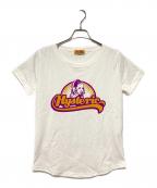 Hysteric Glamourヒステリックグラマー）の古着「LIVING IN THE RAINBOW Tシャツ」｜ホワイト