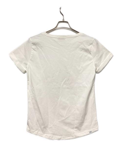 Hysteric Glamour（ヒステリックグラマー）Hysteric Glamour (ヒステリックグラマー) LIVING IN THE RAINBOW Tシャツ ホワイト サイズ:Fの古着・服飾アイテム