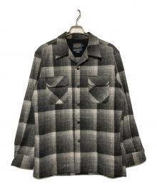 PENDLETON（ペンドルトン）の古着「オリジナルボードシャツ / チェックシャツ」｜グレー×ブラック