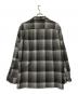 PENDLETON (ペンドルトン) オリジナルボードシャツ / チェックシャツ グレー×ブラック サイズ:M：20000円