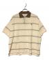 EVISEN SKATEBOARDS（エビセン スケートボード）の古着「BAMBI BORDER POLO SHIRT」｜クリーム