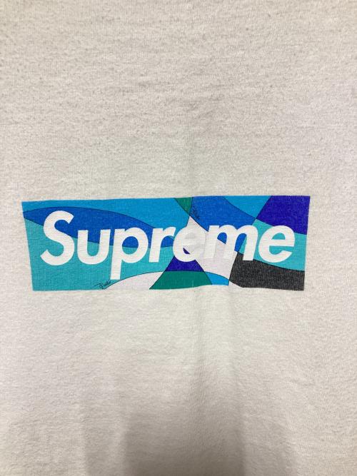 SUPREME（シュプリーム）SUPREME (シュプリーム) Emilio Pucci (エミリオ プッチ) 21SS Box Logo Tee ホワイト サイズ:XLの古着・服飾アイテム
