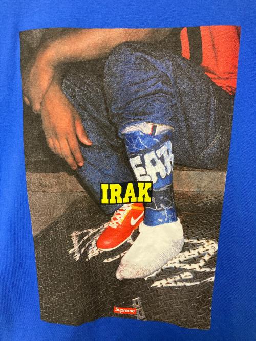 SUPREME（シュプリーム）SUPREME (シュプリーム) 22FW IRAK Cast Tee ブルー サイズ:XLの古着・服飾アイテム