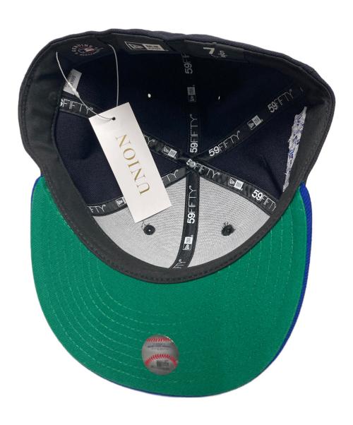 UNION（ユニオン）UNION (ユニオン) UN DODGER CAP ブラック×ブルー サイズ:7 5/8 未使用品の古着・服飾アイテム