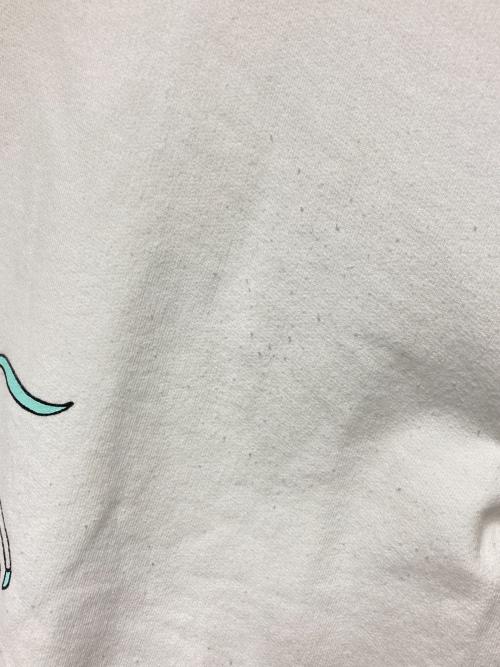 WACKO MARIA（ワコマリア）WACKO MARIA (ワコマリア) クルーネックスウェット / 世界平和プロジェクト ホワイト サイズ:Lの古着・服飾アイテム