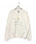 WACKO MARIA（ワコマリア）の古着「クルーネックスウェット / 世界平和プロジェクト」｜ホワイト