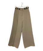 UNITED TOKYOユナイテッドトーキョー）の古着「アシメマルチテキスチャーパンツ」｜ベージュ