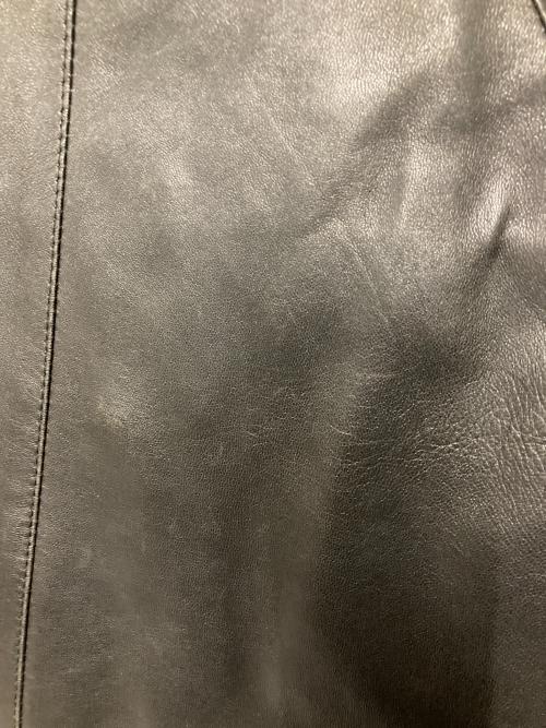 Salvatore Ferragamo（サルヴァトーレ フェラガモ）Salvatore Ferragamo (サルヴァトーレ フェラガモ) リバーシブルレザーコート ブラック サイズ:50の古着・服飾アイテム