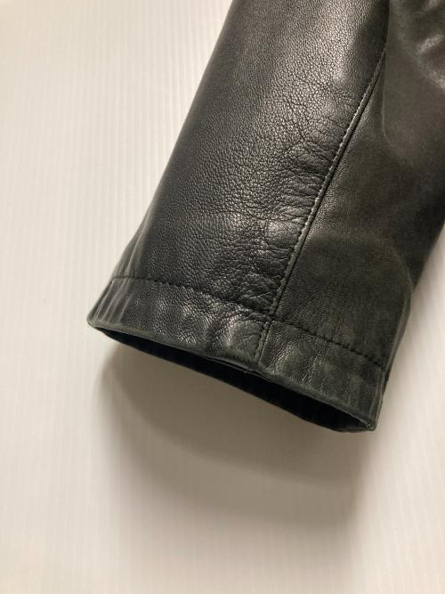 Salvatore Ferragamo（サルヴァトーレ フェラガモ）Salvatore Ferragamo (サルヴァトーレ フェラガモ) リバーシブルレザーコート ブラック サイズ:50の古着・服飾アイテム