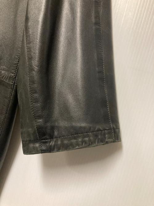 Salvatore Ferragamo（サルヴァトーレ フェラガモ）Salvatore Ferragamo (サルヴァトーレ フェラガモ) リバーシブルレザーコート ブラック サイズ:50の古着・服飾アイテム