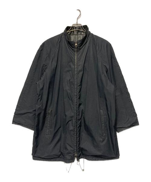Salvatore Ferragamo（サルヴァトーレ フェラガモ）Salvatore Ferragamo (サルヴァトーレ フェラガモ) リバーシブルレザーコート ブラック サイズ:50の古着・服飾アイテム