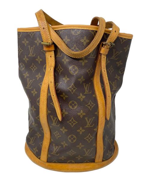 LOUIS VUITTON（ルイ ヴィトン）LOUIS VUITTON (ルイ ヴィトン) バケットGM ストラップひび割れ・各所スレ・サビヨゴレ有の古着・服飾アイテム