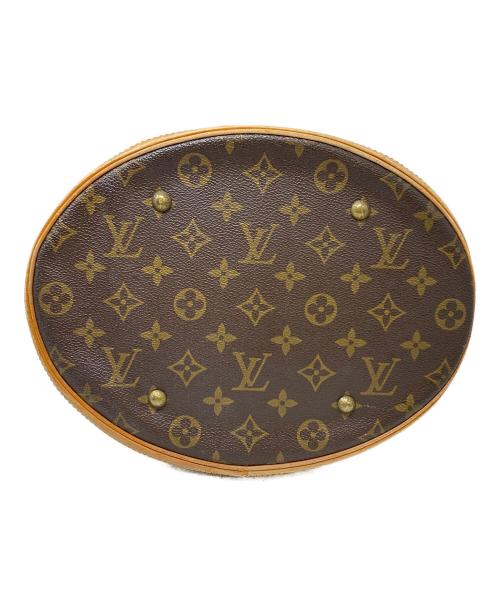 LOUIS VUITTON（ルイ ヴィトン）LOUIS VUITTON (ルイ ヴィトン) バケットGM ストラップひび割れ・各所スレ・サビヨゴレ有の古着・服飾アイテム