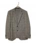 harriss（ハリス）の古着「GLEN CHECK JACKET / グレンチェック3Bテーラードジャケット」｜グレー