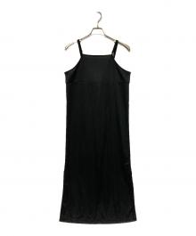 Champion×RAY BEAMS（チャンピオン×レイ ビームス）の古着「メッシュキャミソールワンピース」｜ブラック