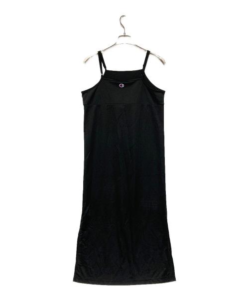 Champion（チャンピオン）Champion (チャンピオン) RAY BEAMS (レイ ビームス) メッシュキャミソールワンピース ブラック サイズ:S 未使用品の古着・服飾アイテム