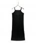 Champion（チャンピオン）の古着「メッシュキャミソールワンピース」｜ブラック