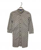 BURBERRY BLUE LABELバーバリー ブルー レーベル）の古着「チェックシャツワンピース」｜マルチカラー