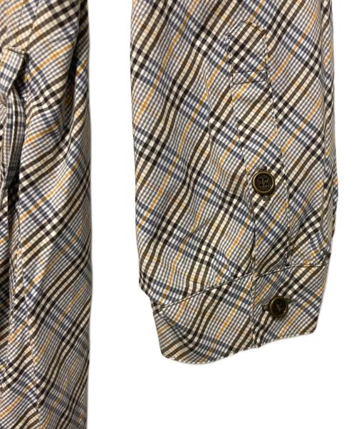 BURBERRY BLUE LABEL（バーバリー ブルー レーベル）BURBERRY BLUE LABEL (バーバリー ブルー レーベル) チェックシャツワンピース マルチカラー サイズ:38の古着・服飾アイテム