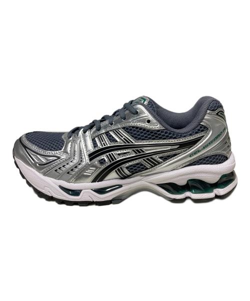 asics（アシックス）asics (アシックス) GEL-KAYANO 14 グレー×ホワイト サイズ:US6 1/2の古着・服飾アイテム