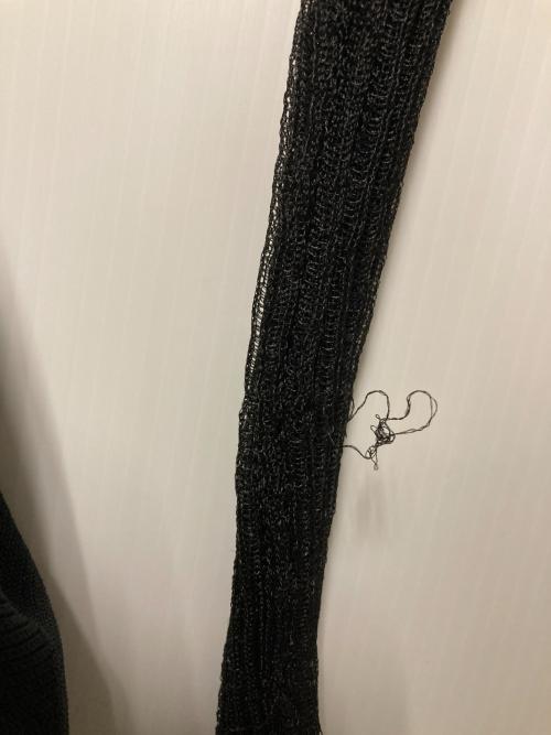 CFCL（シーエフシーエル）CFCL (シーエフシーエル) POTTERY LUCENT CARDIGAN ブラック サイズ:1の古着・服飾アイテム