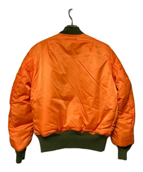ALPHA（アルファ）ALPHA (アルファ) リバーシブルMA-1ジャケット グリーン サイズ:Mの古着・服飾アイテム