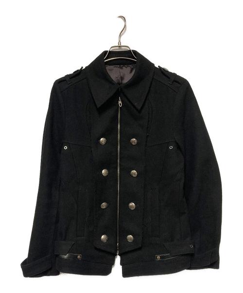 PPFM（ピーピーエフエム）PPFM (ピーピーエフエム) 90s ナポレオンジャケット ブラック サイズ:Sの古着・服飾アイテム
