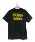 SUPREME (シュプリーム) 25FW All Dogs Go To Heaven Tee ブラック サイズ:M：10000円